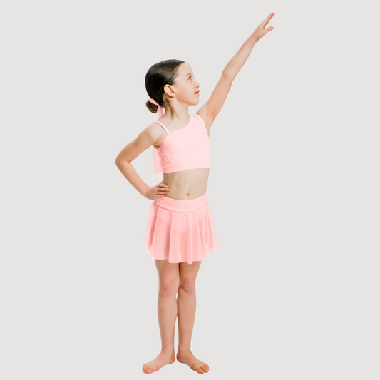 'Melody' Pink Lyrical Two Piece - RD Dance Costumes & Uniform