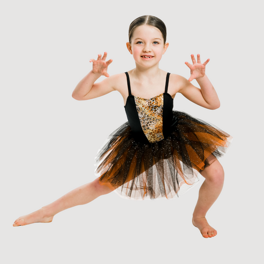 'Roar' Animal Print Tutu Dress - RD Dance Costumes & Uniform