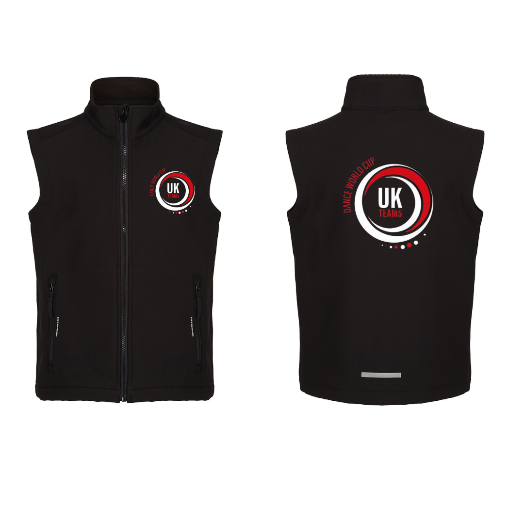 Dance World Cup Soft Shell Gilet