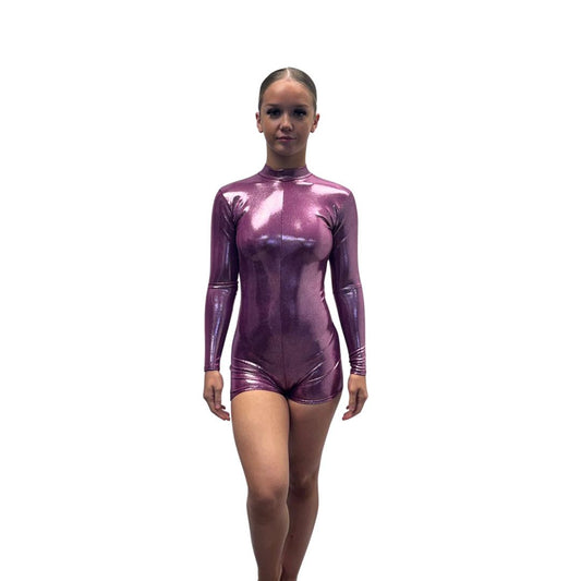 Purple Shine Unitard