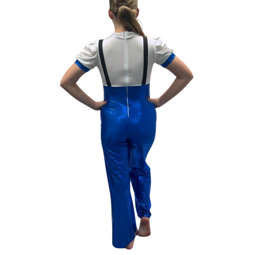 Blue Dungarees Styled Catsuit