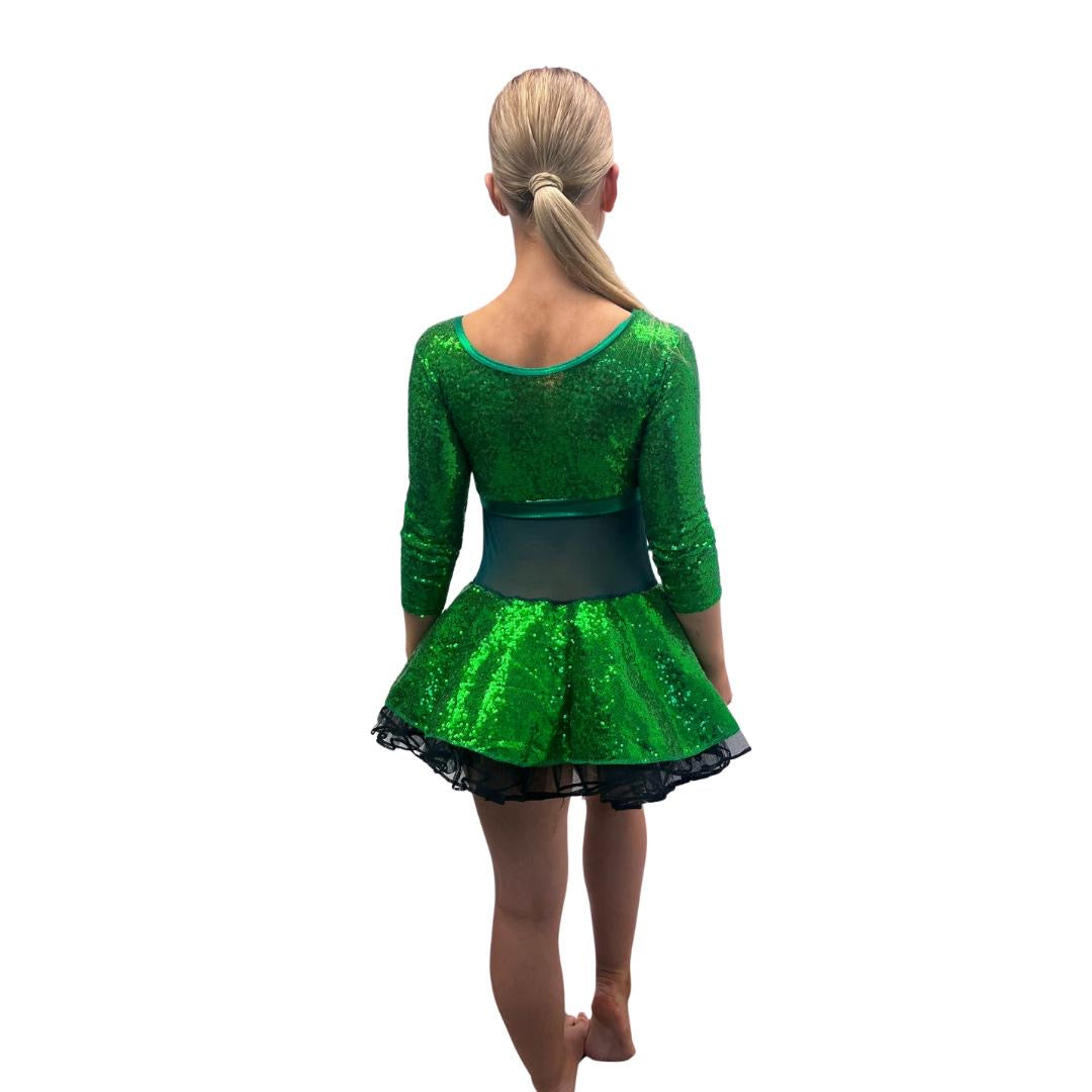 Wicked Theme Sequin Dress