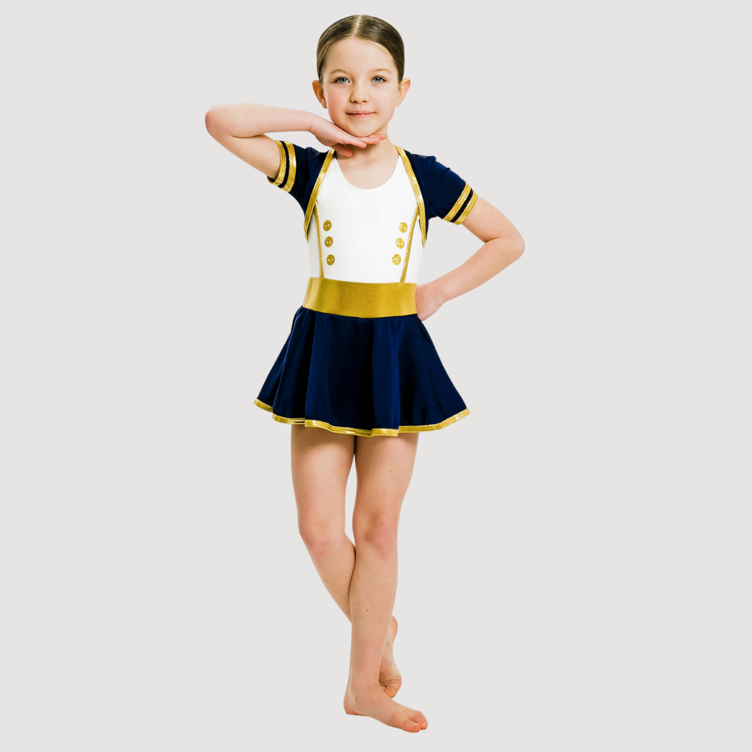 'On Board' Themed Dress (MTO) - RD Dance Costumes & Uniform
