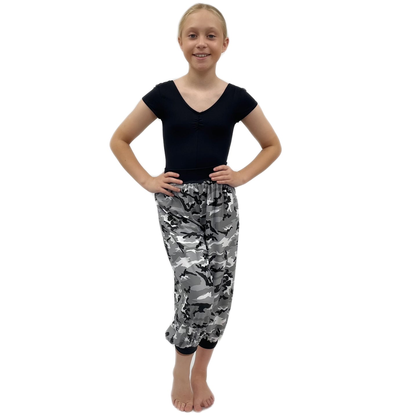 Black Camo Trousers | Razzle Dazzle Dance Costumes