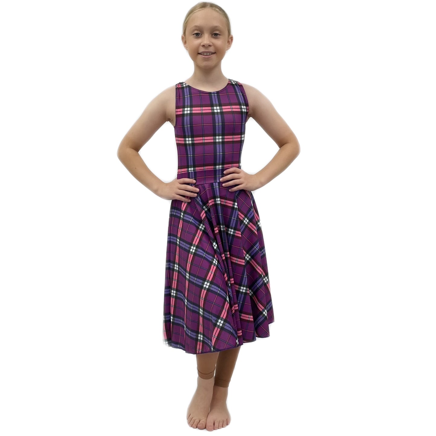 Checked School Dress | Razzle Dazzle Dance Costumes Ltd