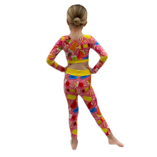 Lollipop Print 2 Piece Set | Razzle Dazzle Dance Costumes