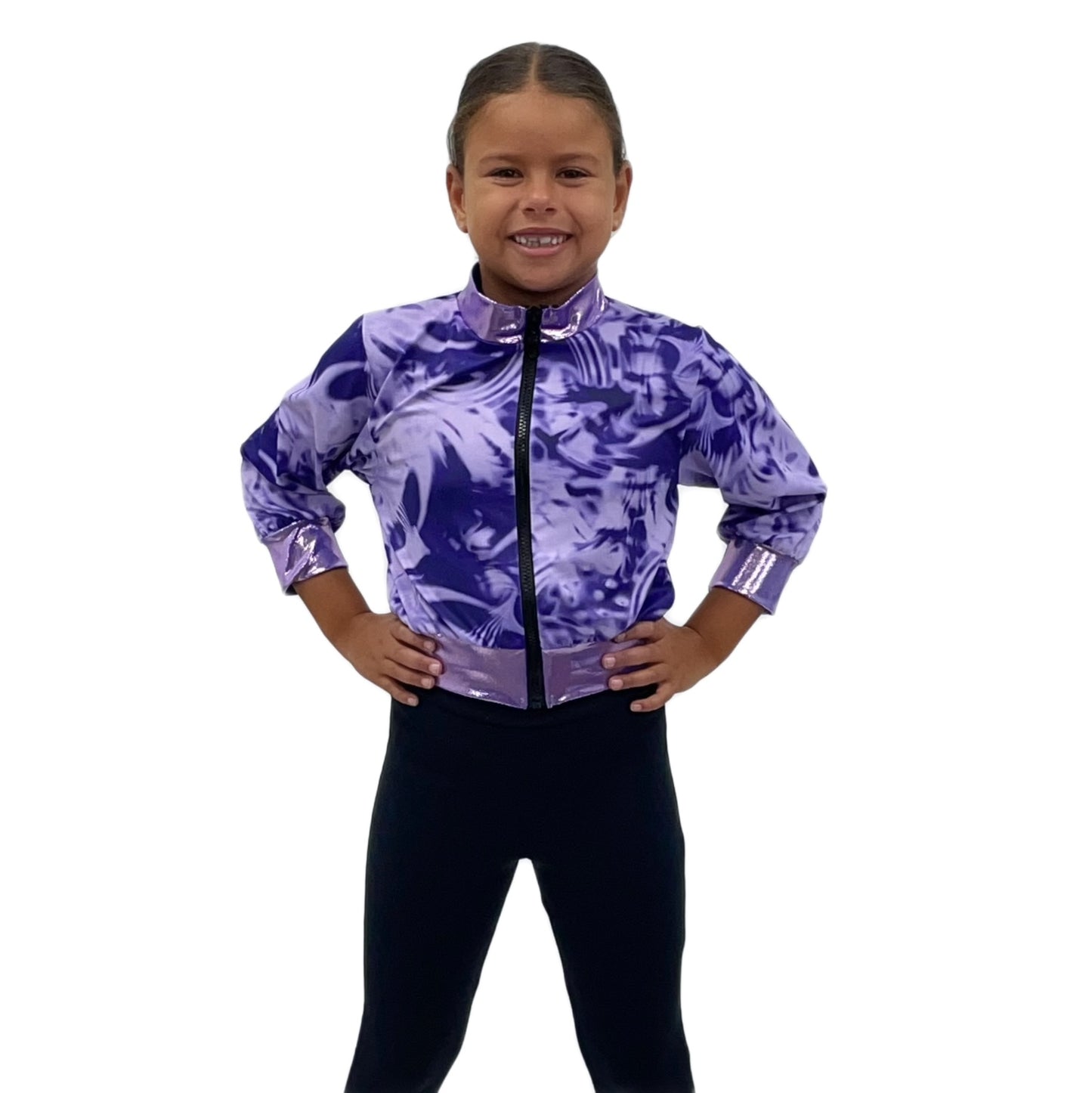 Purple Shine Jacket | Razzle Dazzle Dance Costumes