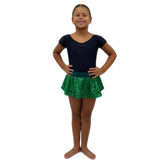 Green Sequin Skirt | Razzle Dazzle Dancewear 