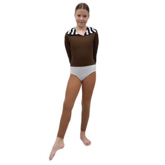 Oompa Loompa Style Themed Hooded Leotard | Razzle Dazzle 