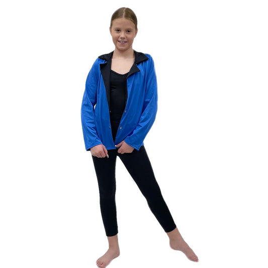 Royal Blue Jacket | Razzle Dazzle Dance Costumes