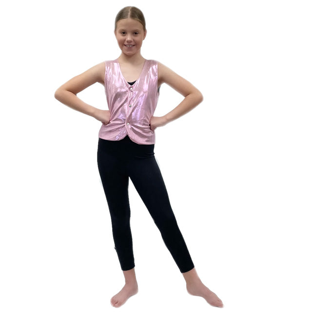 Pink Shine Waistcoat | Razzle Dazzle Dance Costumes