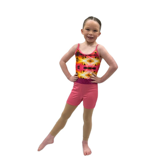 Sunburst Print Unitard | Razzle Dazzle Dance Costumes