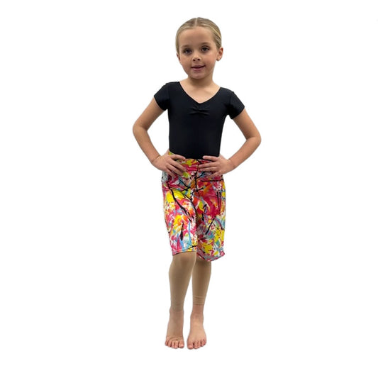 Multi Print Baggy Shorts | Razzle Dazzle Dance Costumes