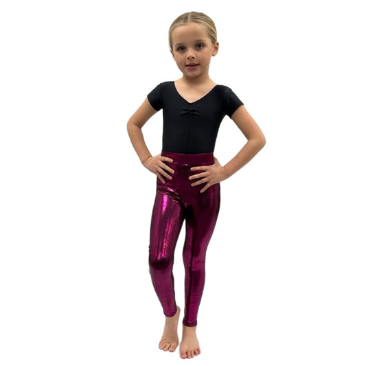 Pink Shine Leggings | Razzle Dazzle Dance Costumes