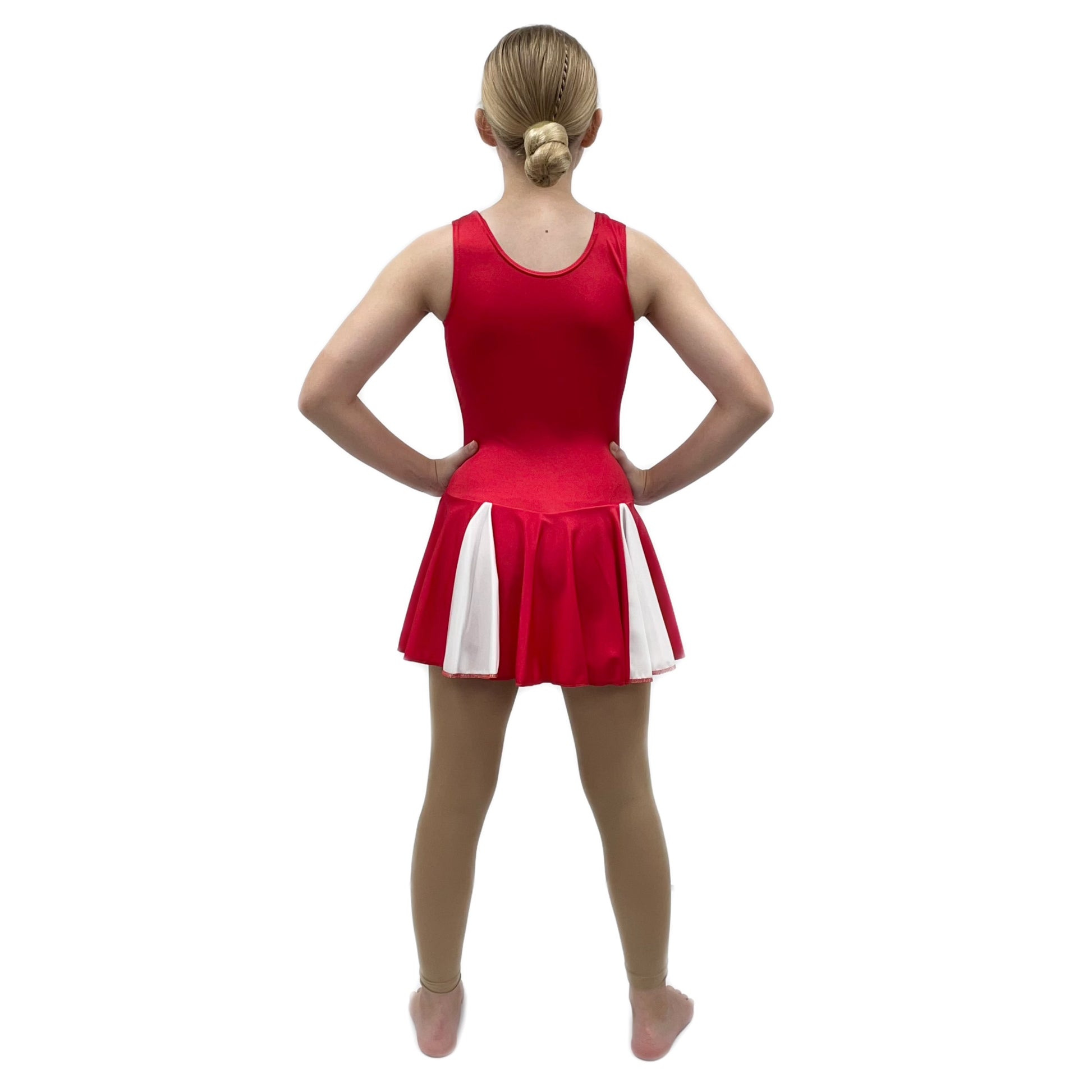 Red & White Cheer Dress | Razzle Dazzle Nuneaton